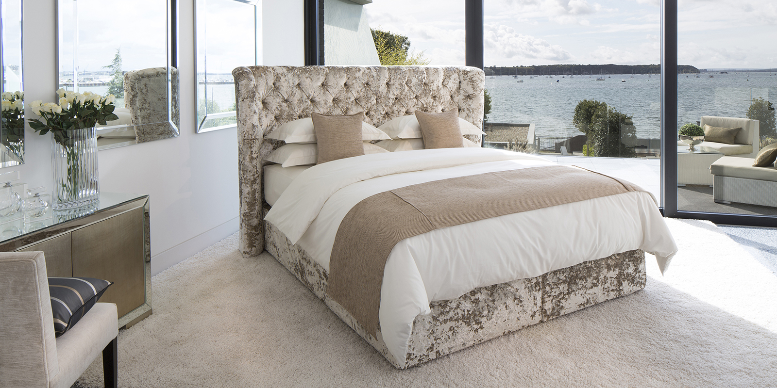boxspring postele